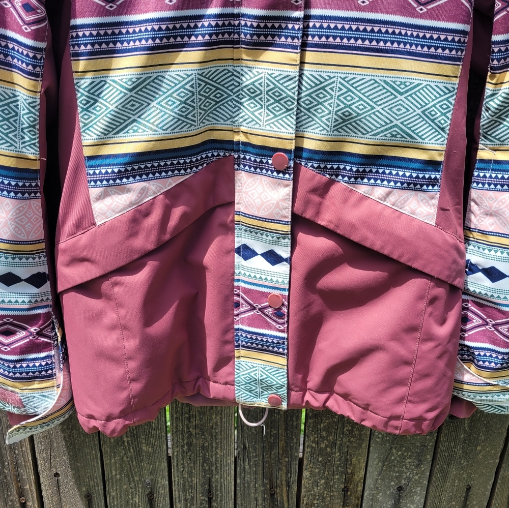 Billabong Multicolor Patterned Ski Jacket - Picture 11 of 16